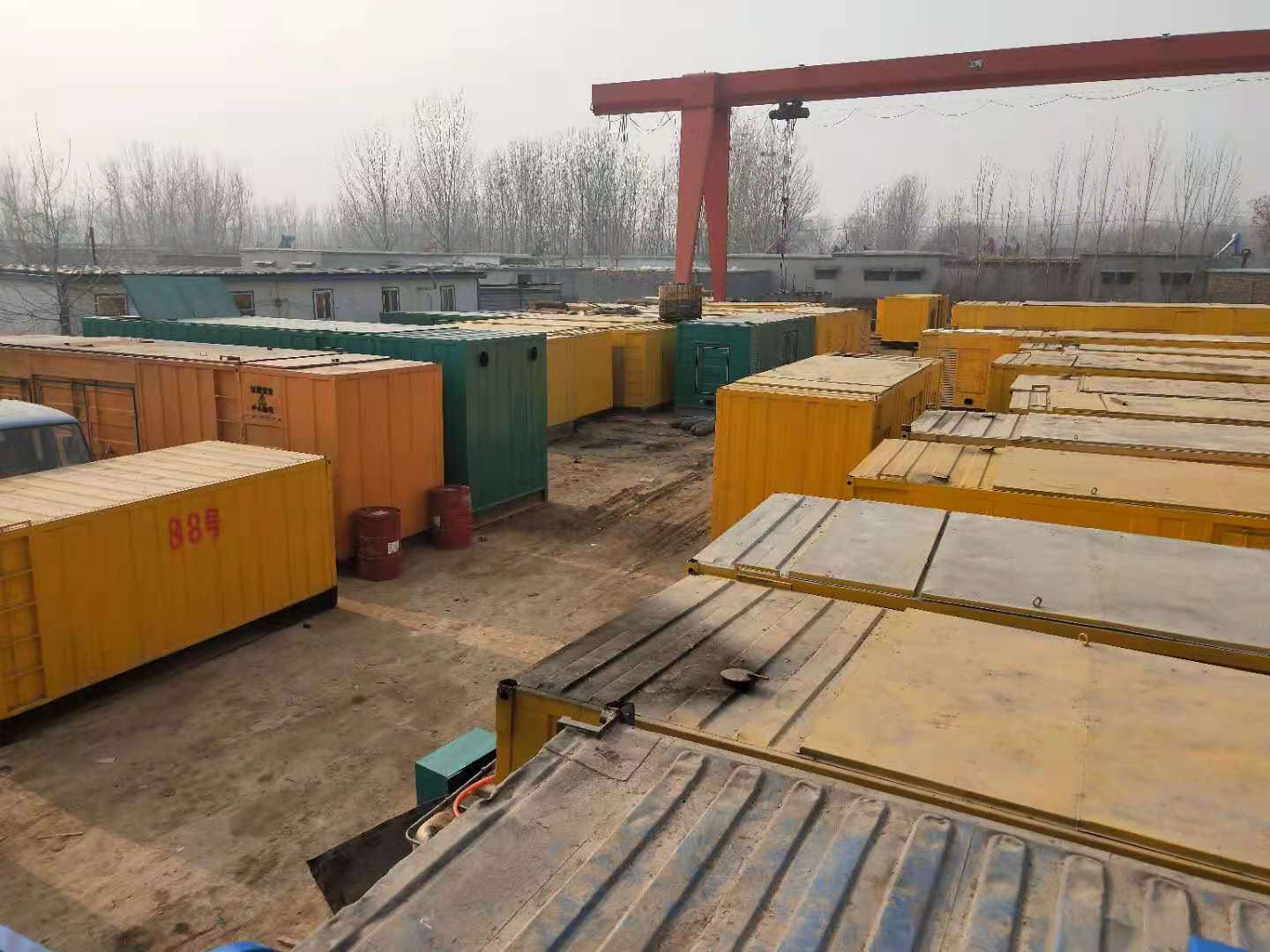 兰西租赁发电机-灰尘、风沙对柴油发电机组造成哪些不良影响？